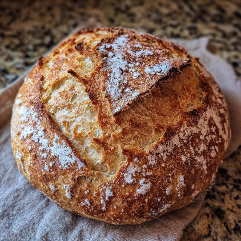 No Knead Dutch Oven Bread Recipe
