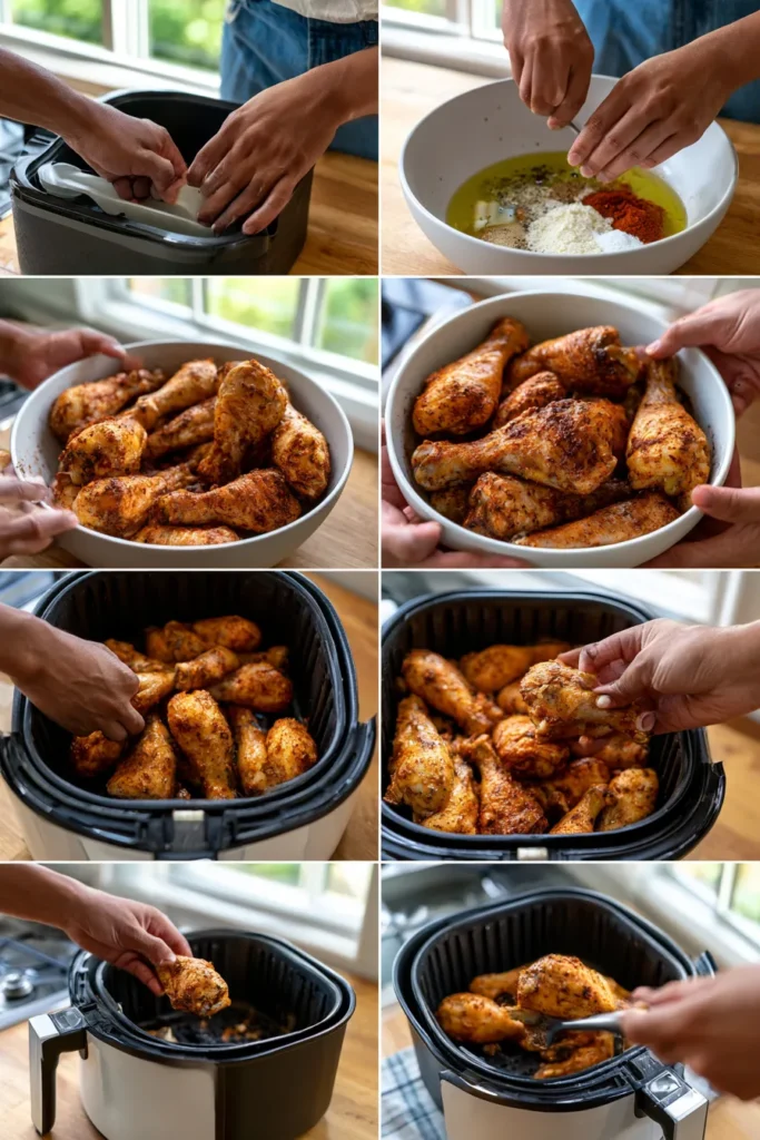 Air Fryer Chicken Drumsticks