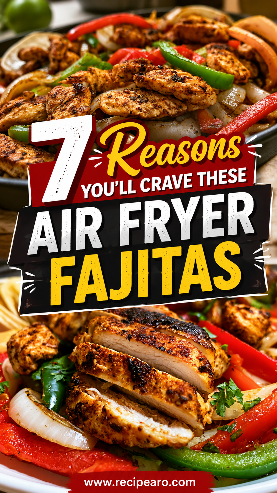 Air Fryer Chicken Fajitas