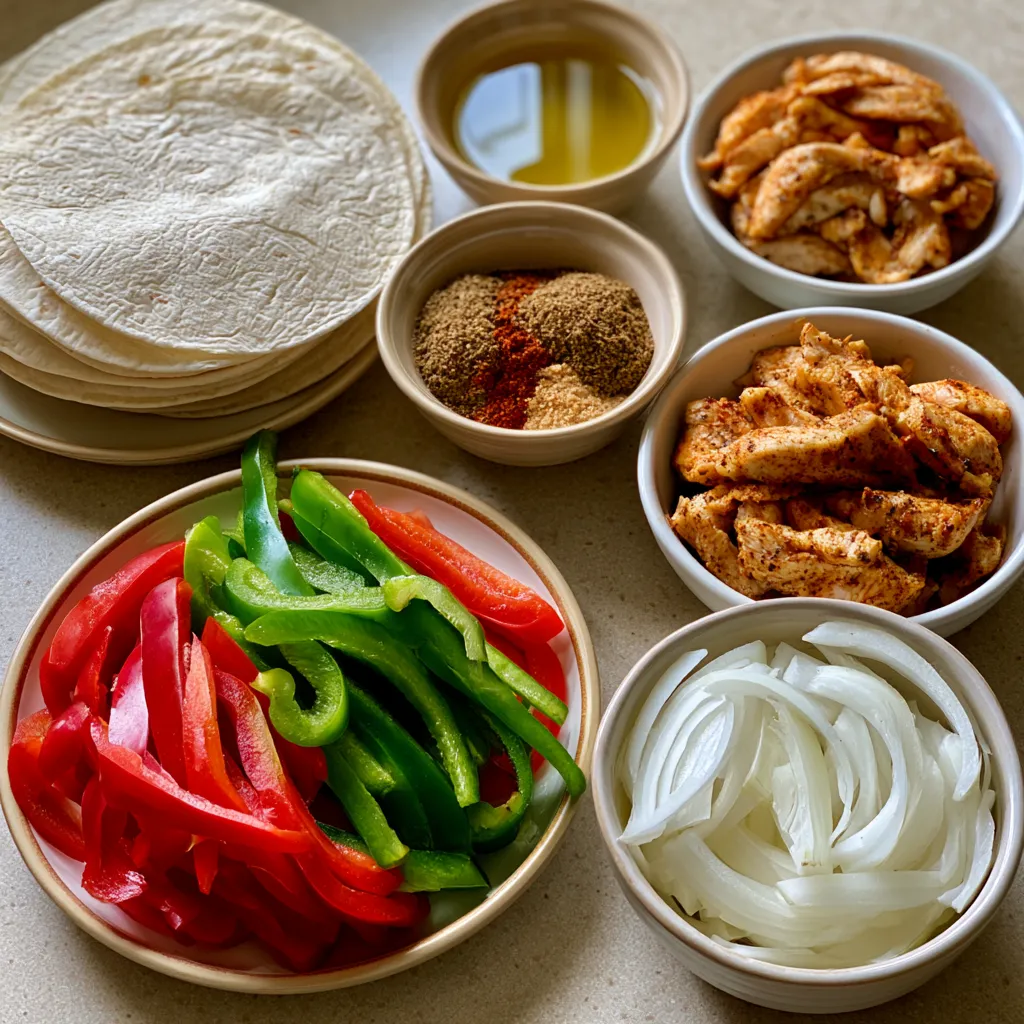 Air Fryer Chicken Fajitas