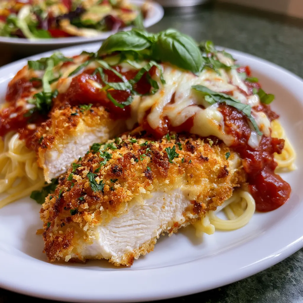 Air Fryer Chicken Parmesan