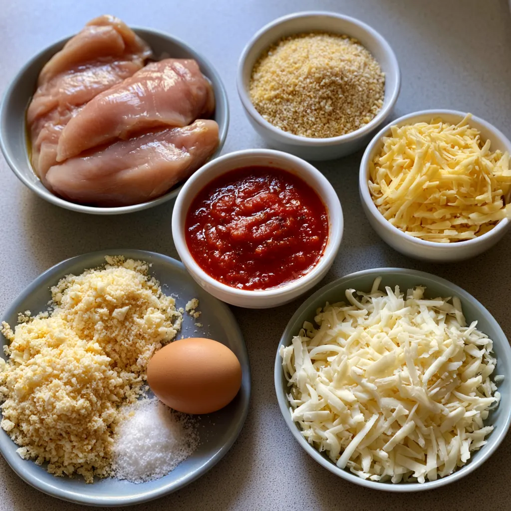Air Fryer Chicken Parmesan