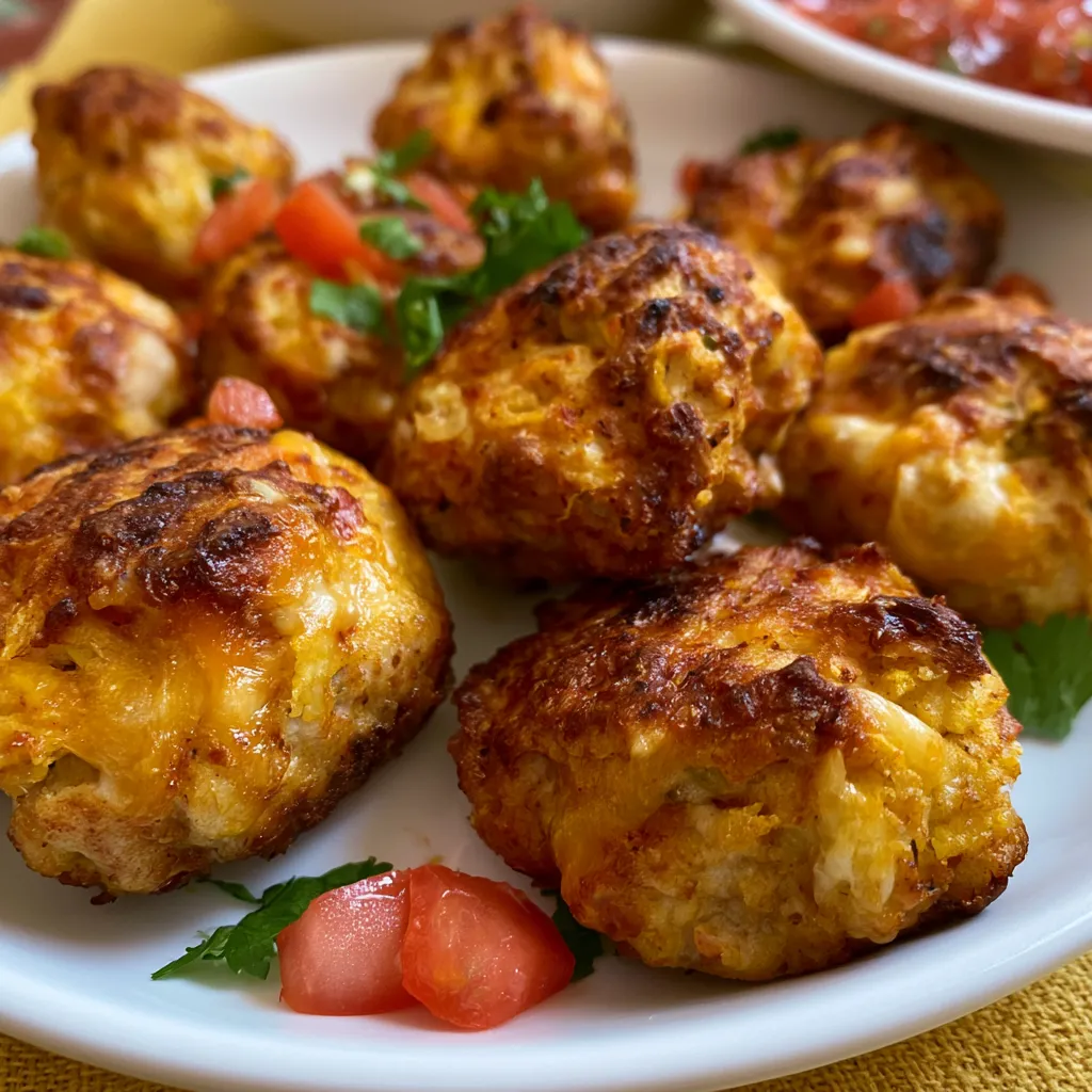 Air Fryer Chicken Taco Bites