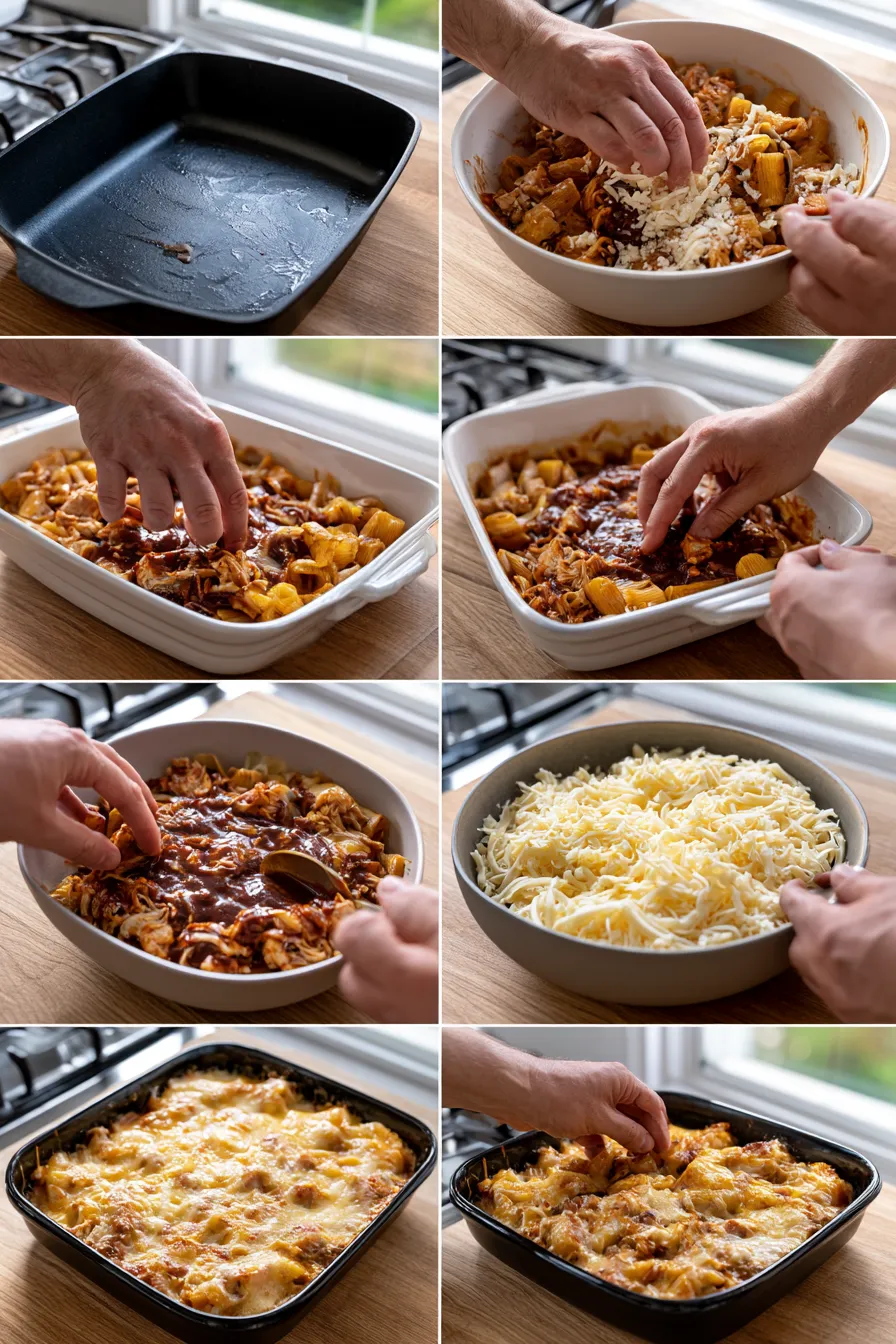 BBQ Ranch Chicken Casserole
