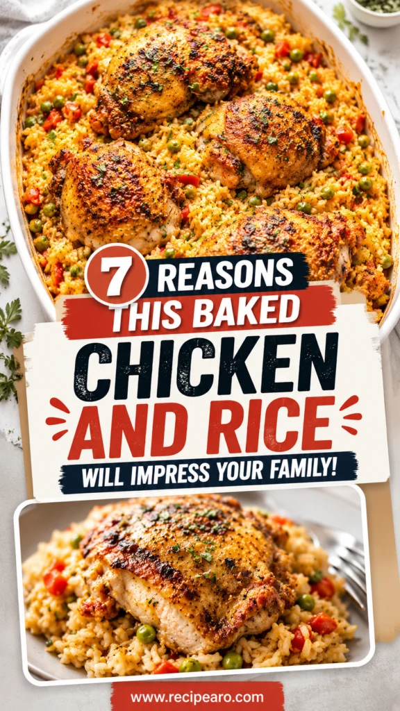Baked Chicken and Rice