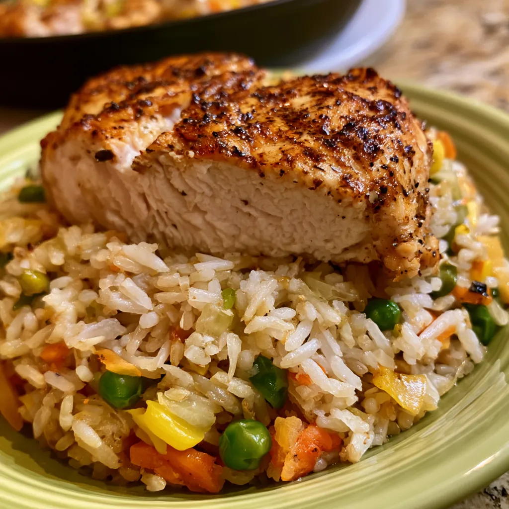Baked Chicken and Rice