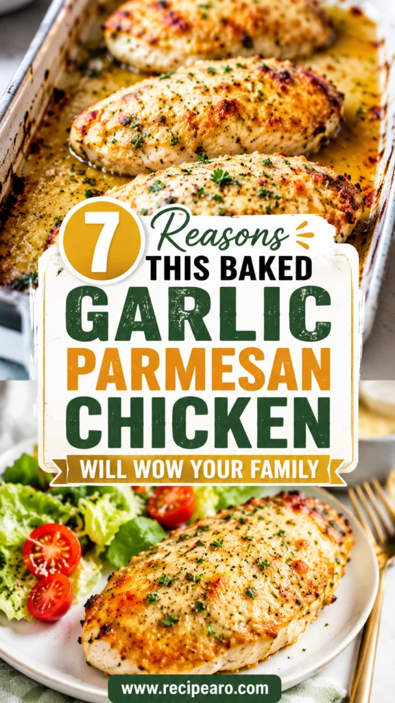 Baked Garlic Parmesan Chicken and Potatoes