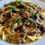 Beef Stroganoff