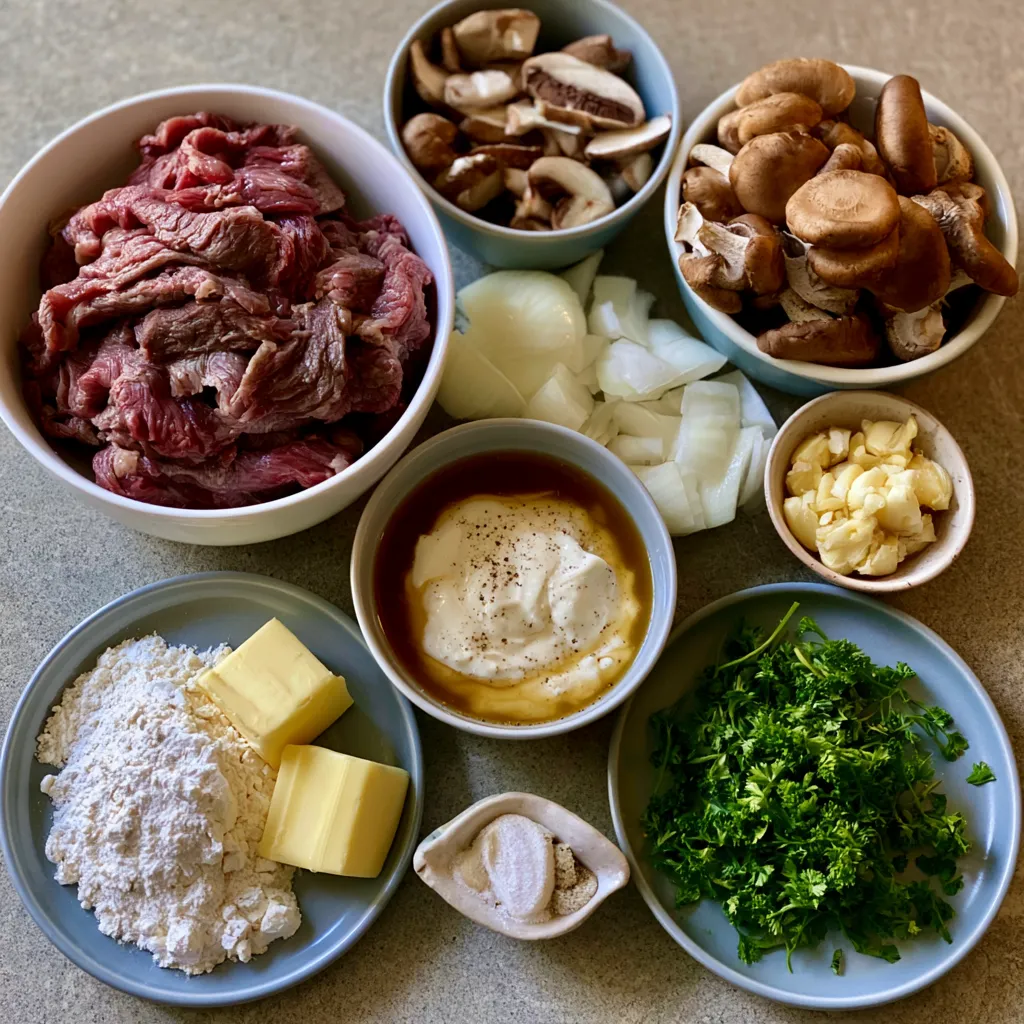 Beef Stroganoff