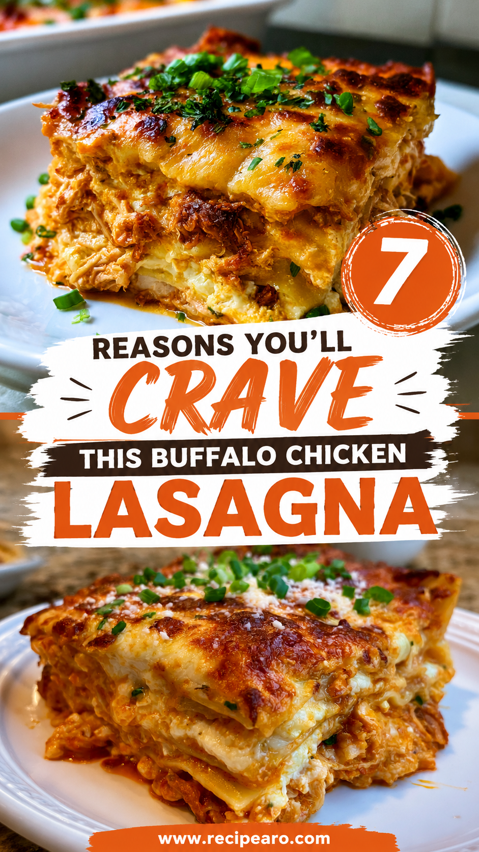 Buffalo Chicken Lasagna