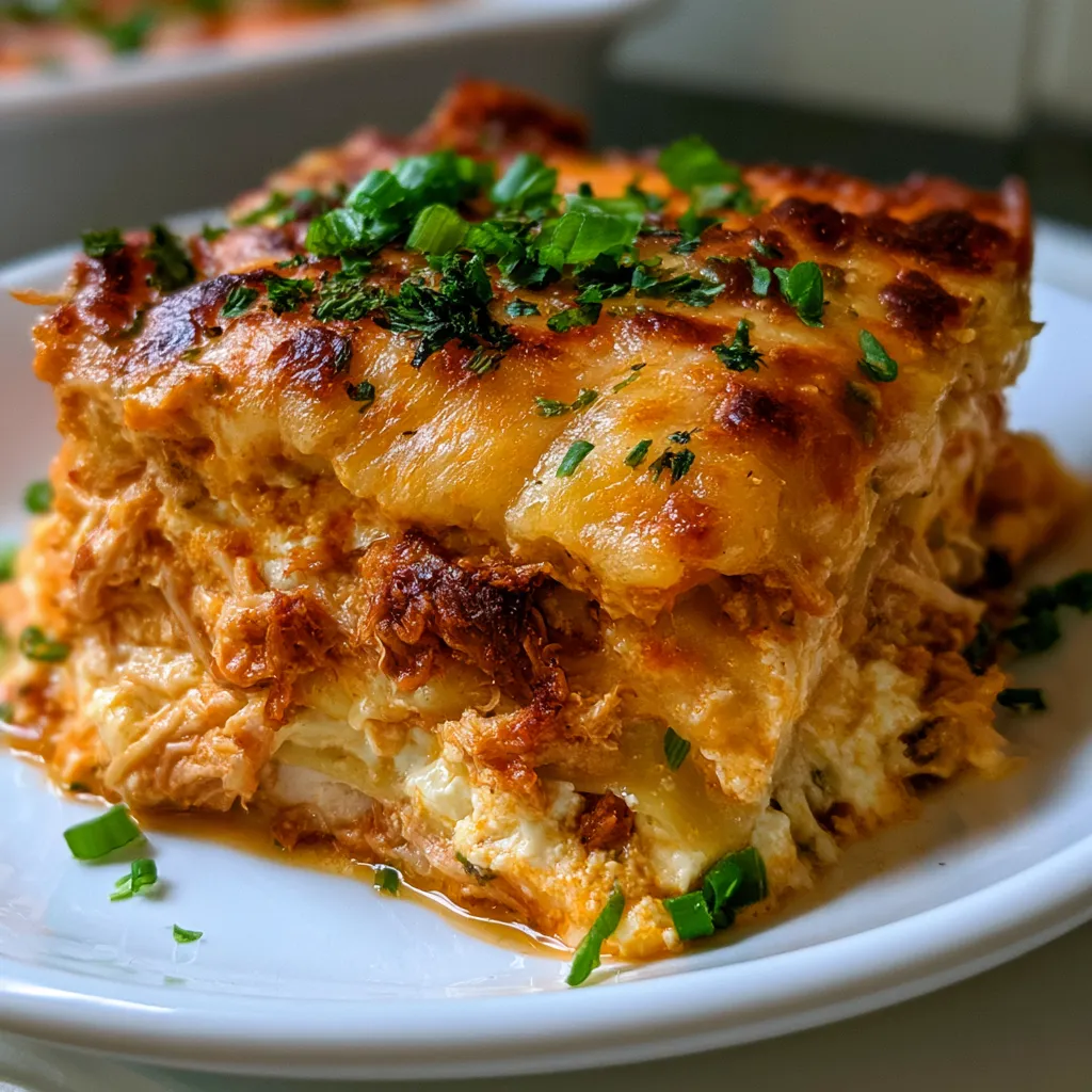 Buffalo Chicken Lasagna