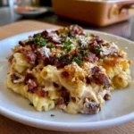 Chicken Smoked Beef Ranch Pasta