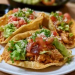 Chicken Wonton Tacos