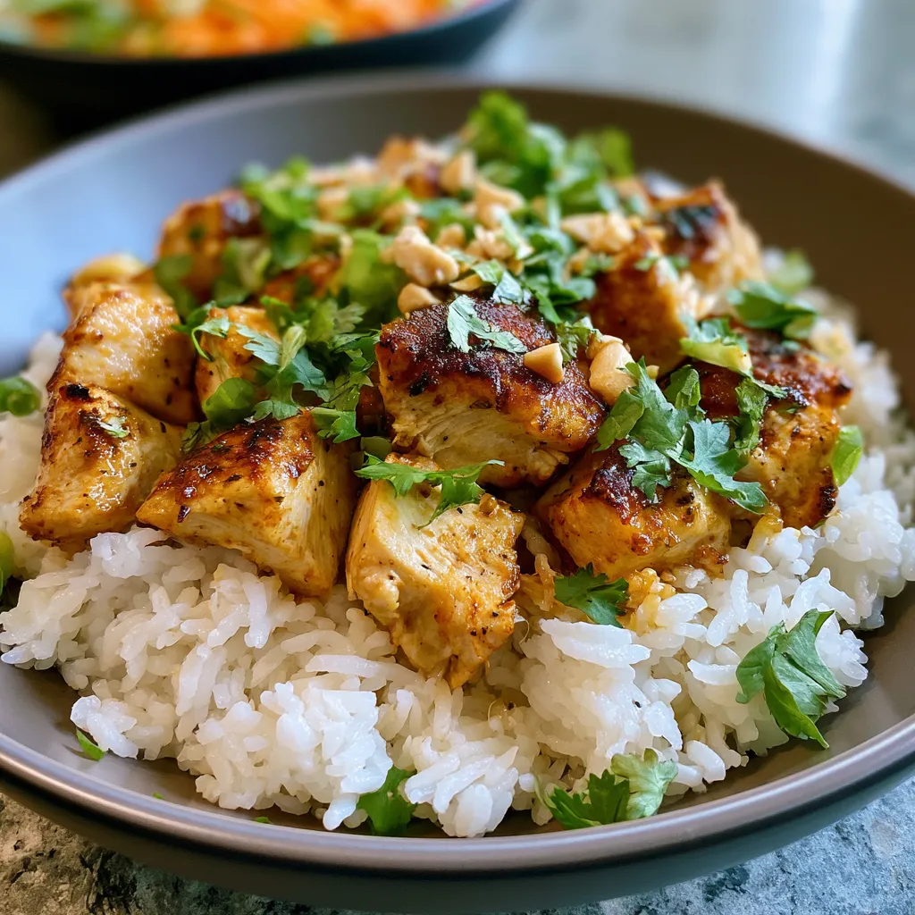 Coconut Chicken Bowl