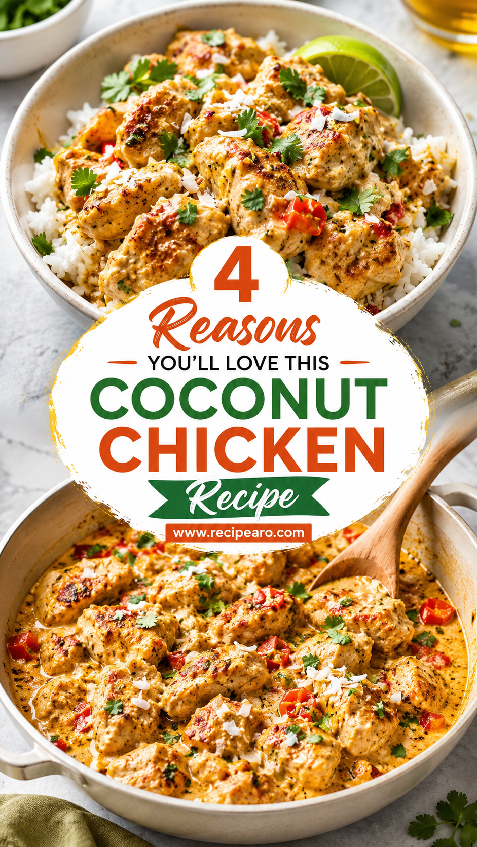Coconut Chicken with a Caribbean Twist