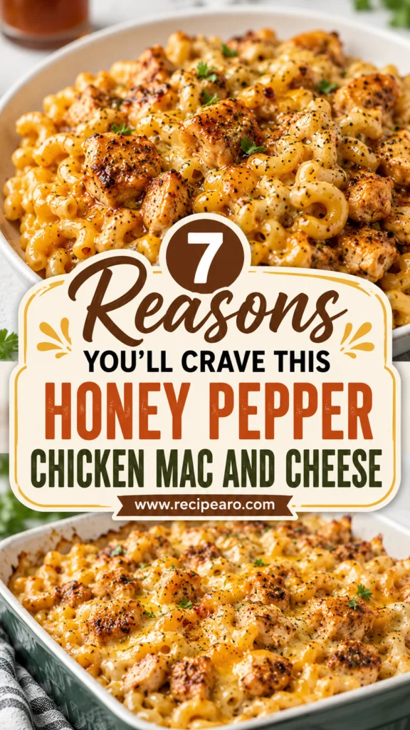 Copycat Honey Pepper Chicken Mac and Cheese