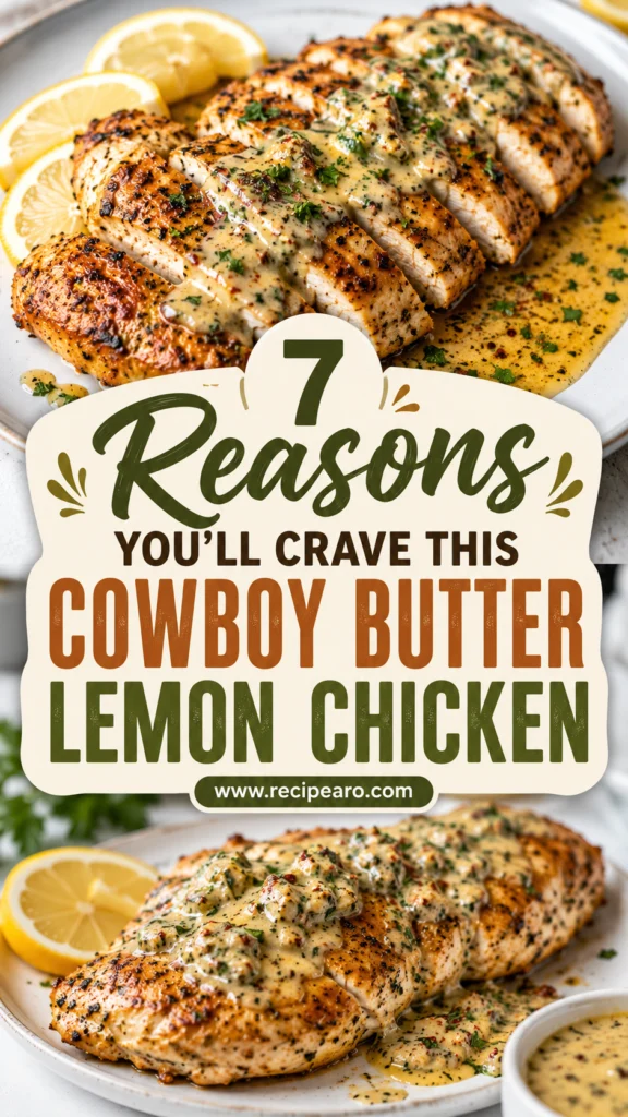 Cowboy Butter Lemon Chicken Bowties