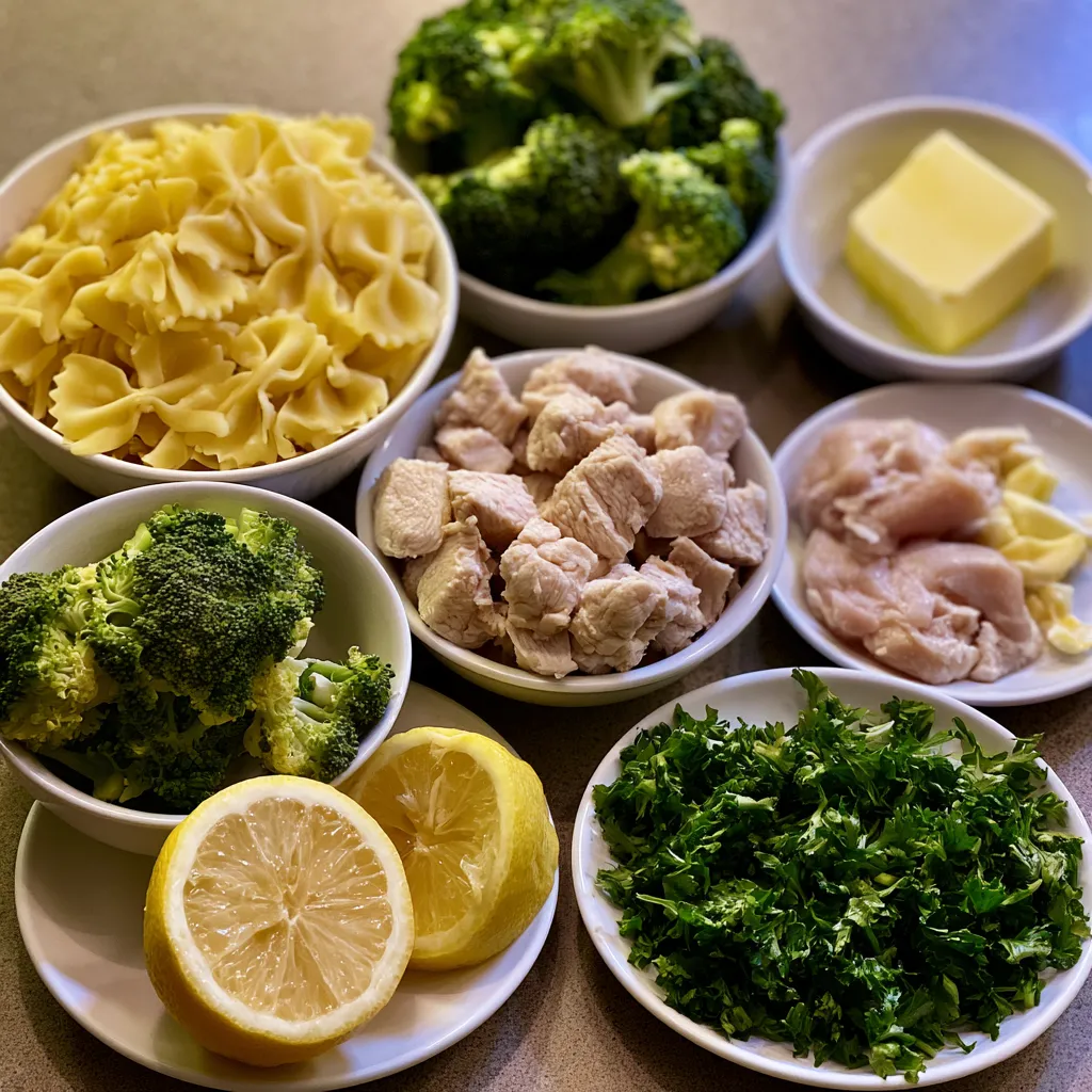 Cowboy Butter Lemon Chicken Bowties