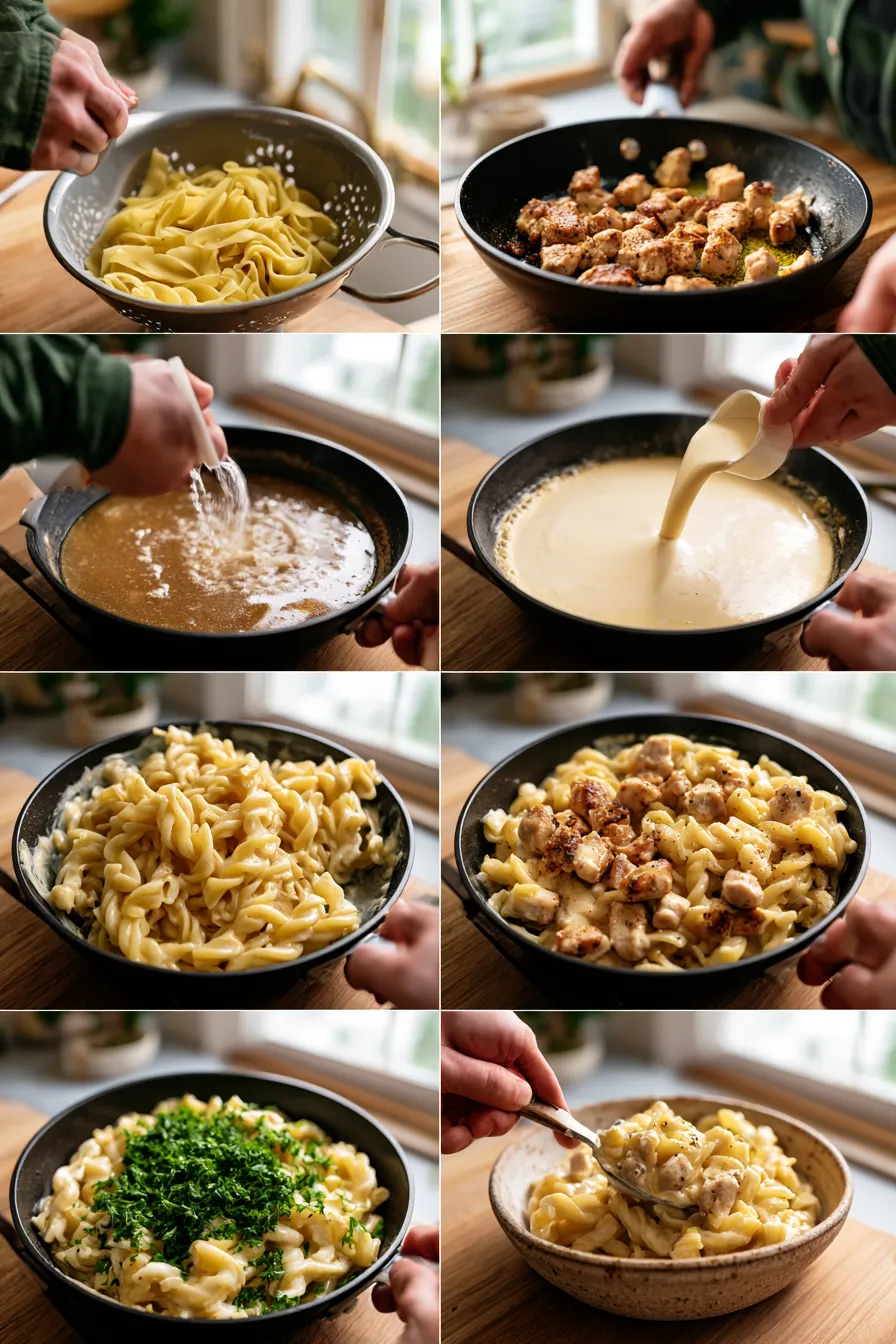 Creamy Chicken Pasta Recipe
