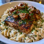 Creamy Herb Chicken with Mashed Potatoes