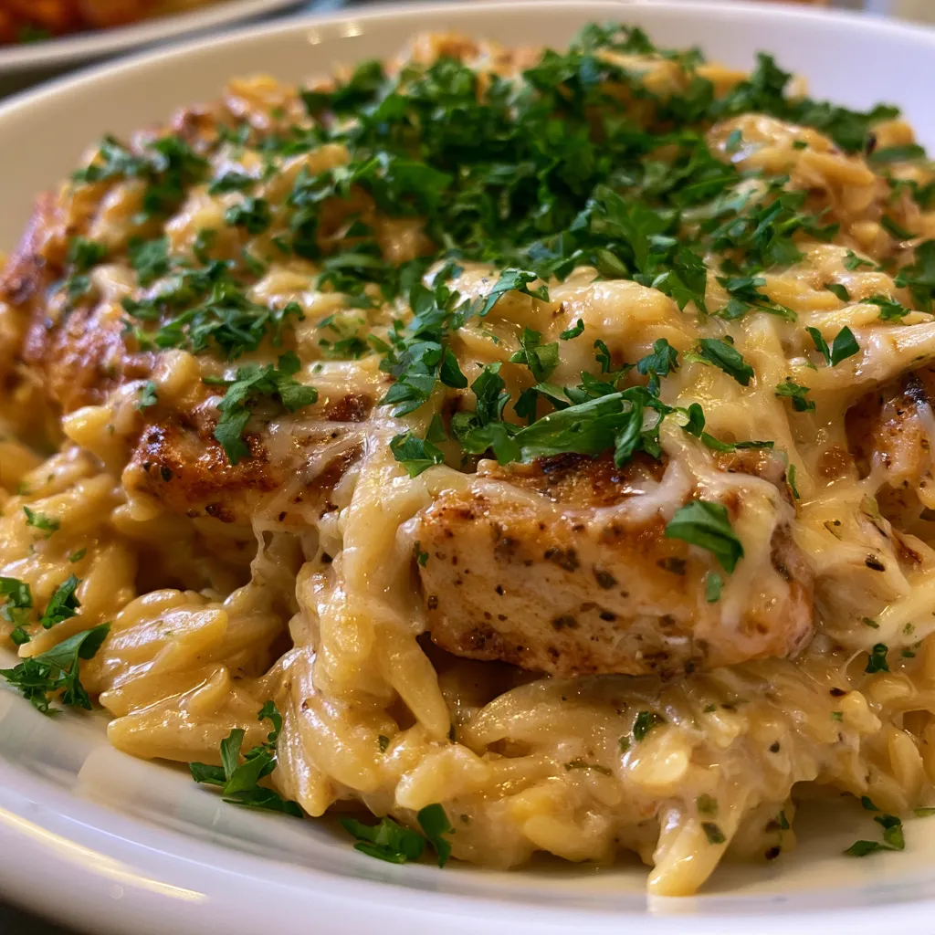 Creamy Herb Chicken with Mashed Potatoes