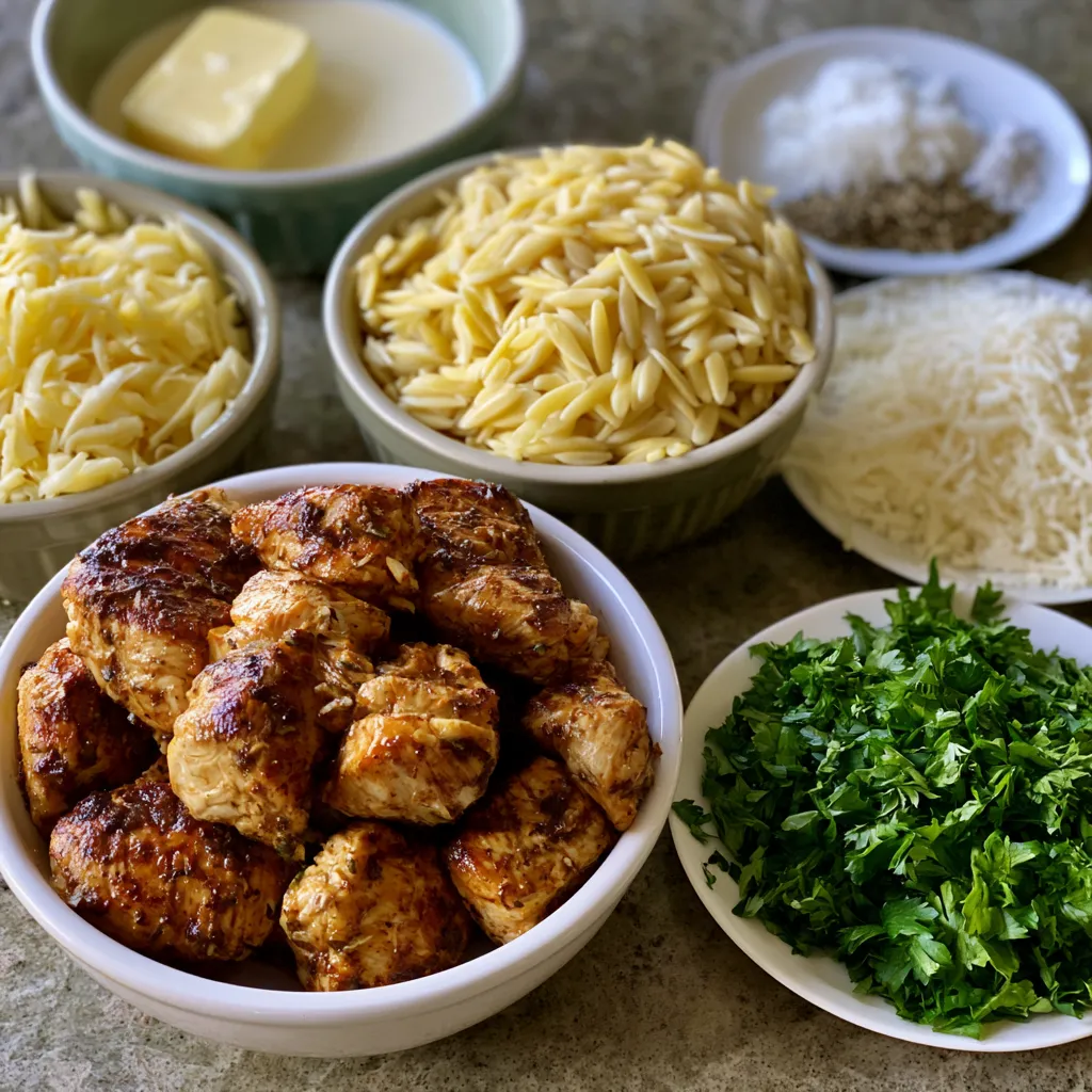 Creamy Herb Chicken with Mashed Potatoes