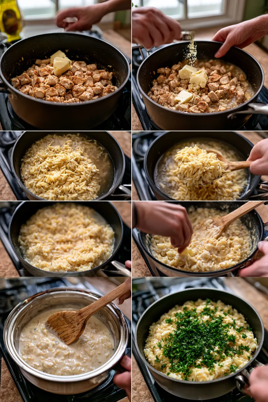 Creamy Herb Chicken with Mashed Potatoes