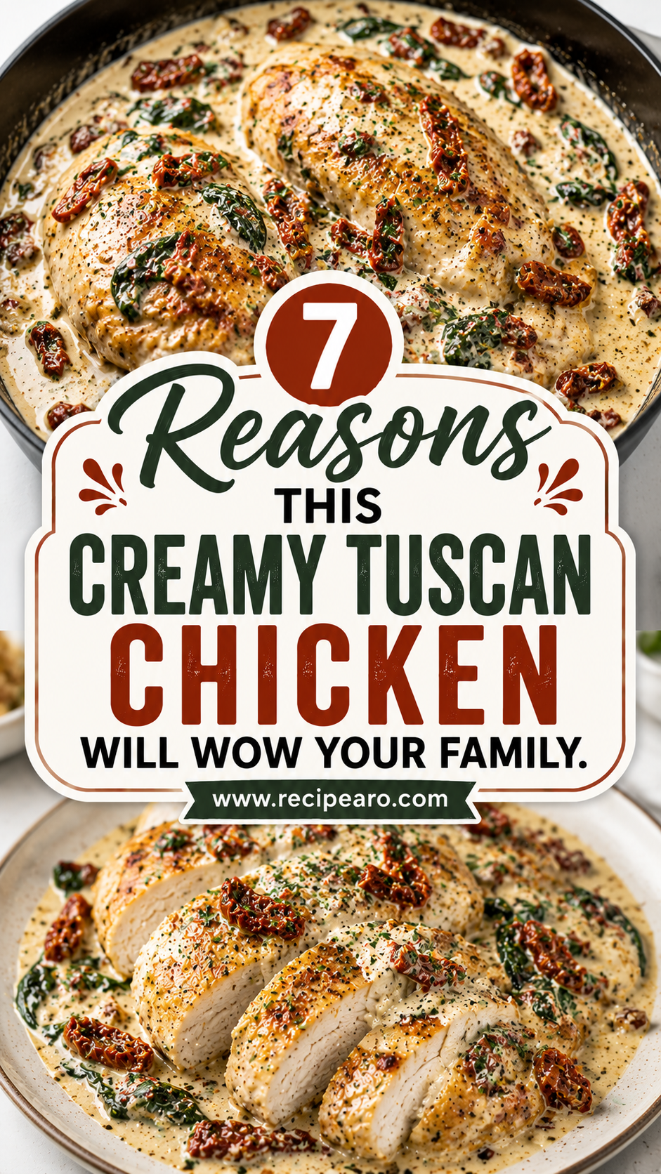 Creamy Low-Carb Tuscan Chicken