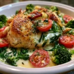 Creamy Low-Carb Tuscan Chicken