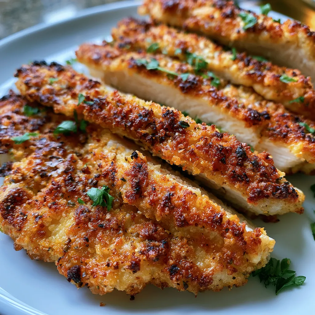 Crispy Air Fryer Chicken Cutlets