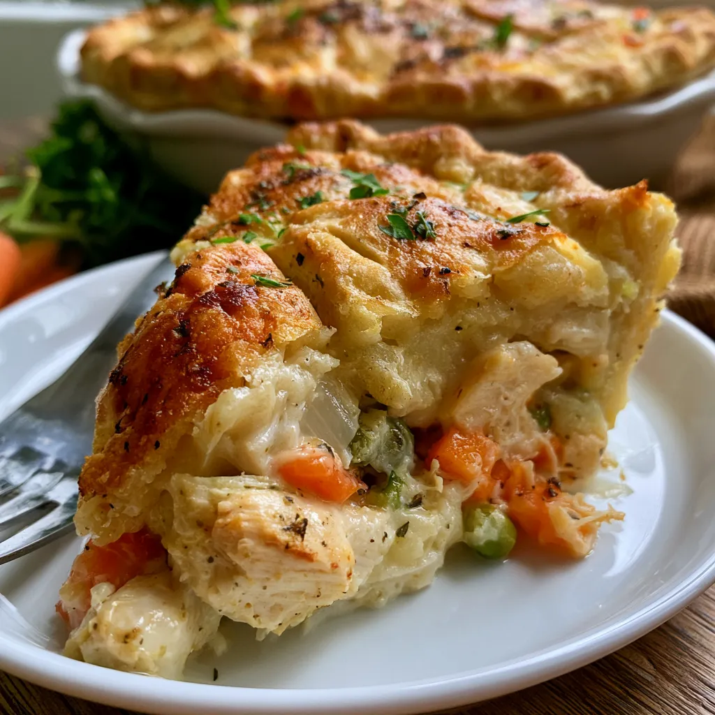Easy Homemade Chicken Pot Pie Casserole