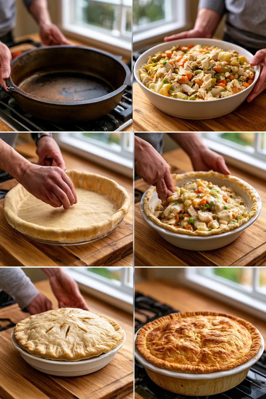 Easy Homemade Chicken Pot Pie Casserole