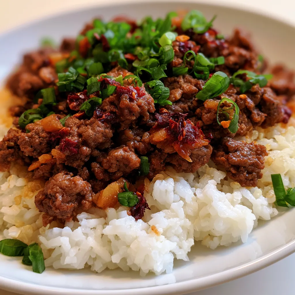 Firecracker Ground Beef