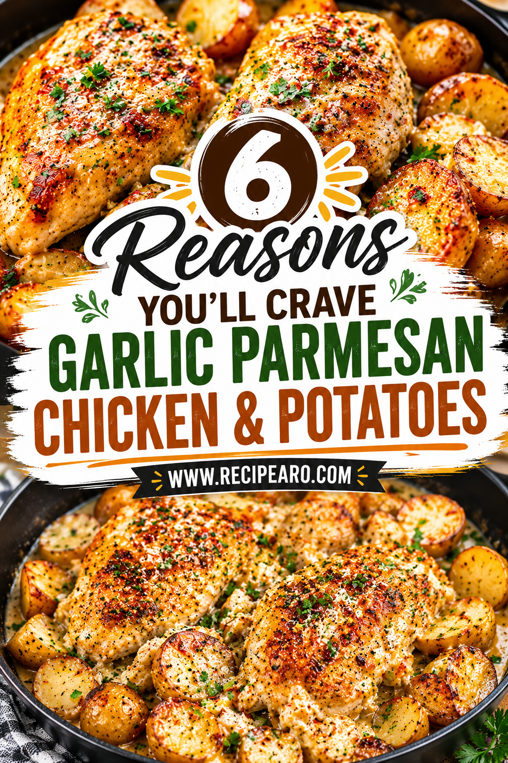 Garlic Parmesan Chicken and Potatoes