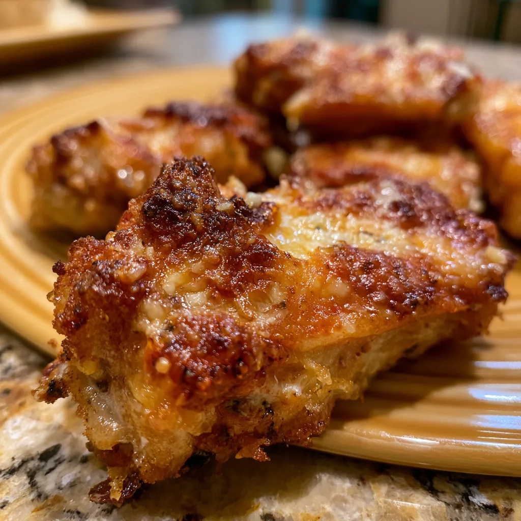 Garlic Parmesan Wings Recipe