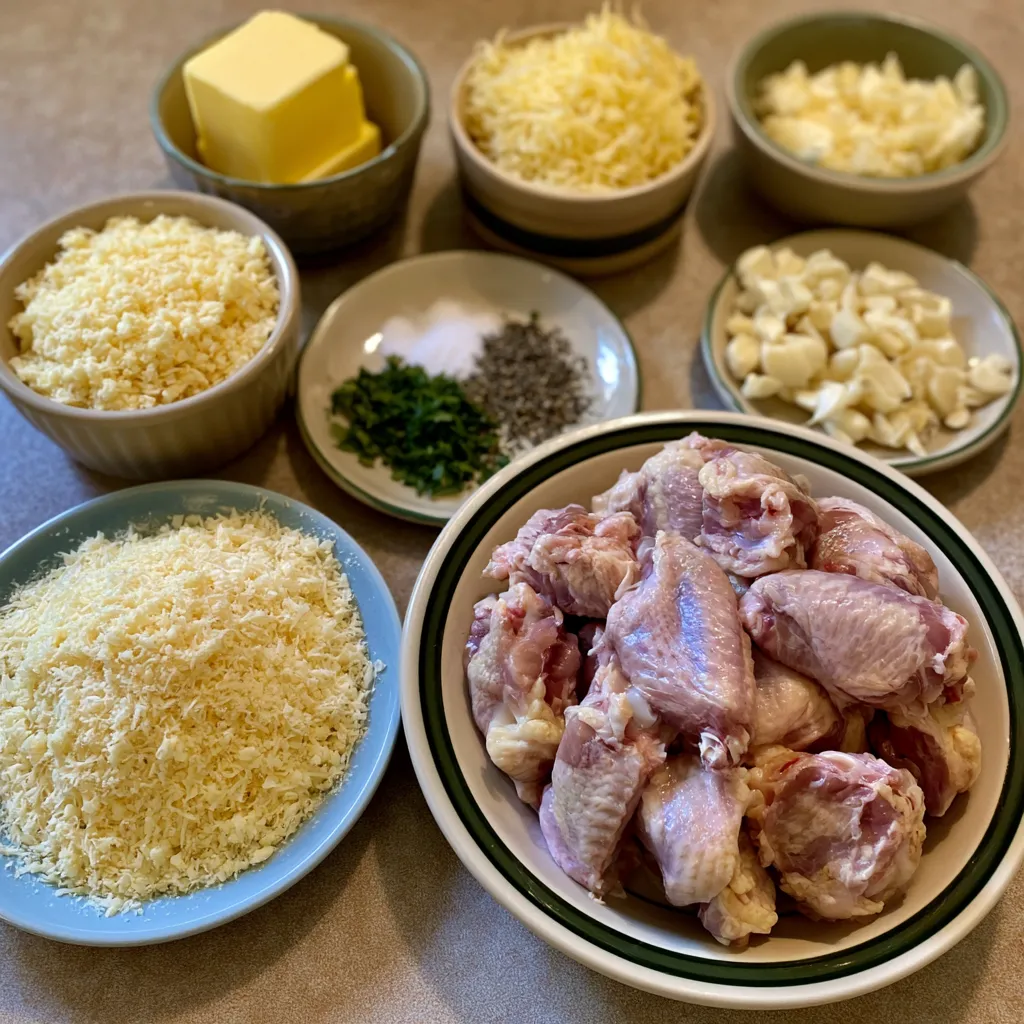 Garlic Parmesan Wings Recipe
