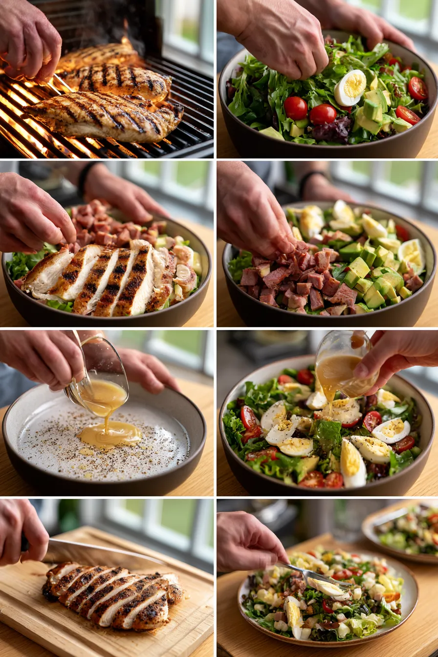 Grilled Chicken Cobb Salad