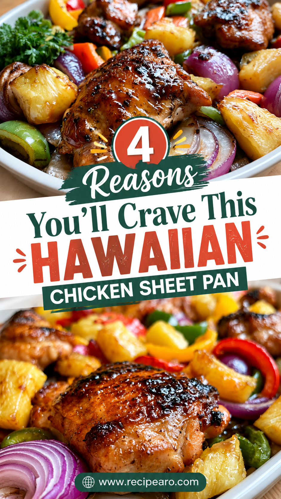 Hawaiian Chicken Sheet Pan