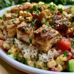 High Protein Chicken Street Corn Salad
