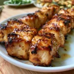 Honey Garlic Chicken Skewers