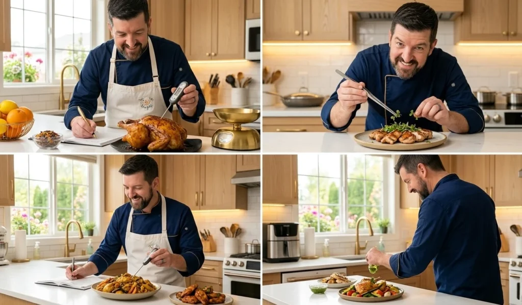 Jordan Reed chef behind recipearo.com