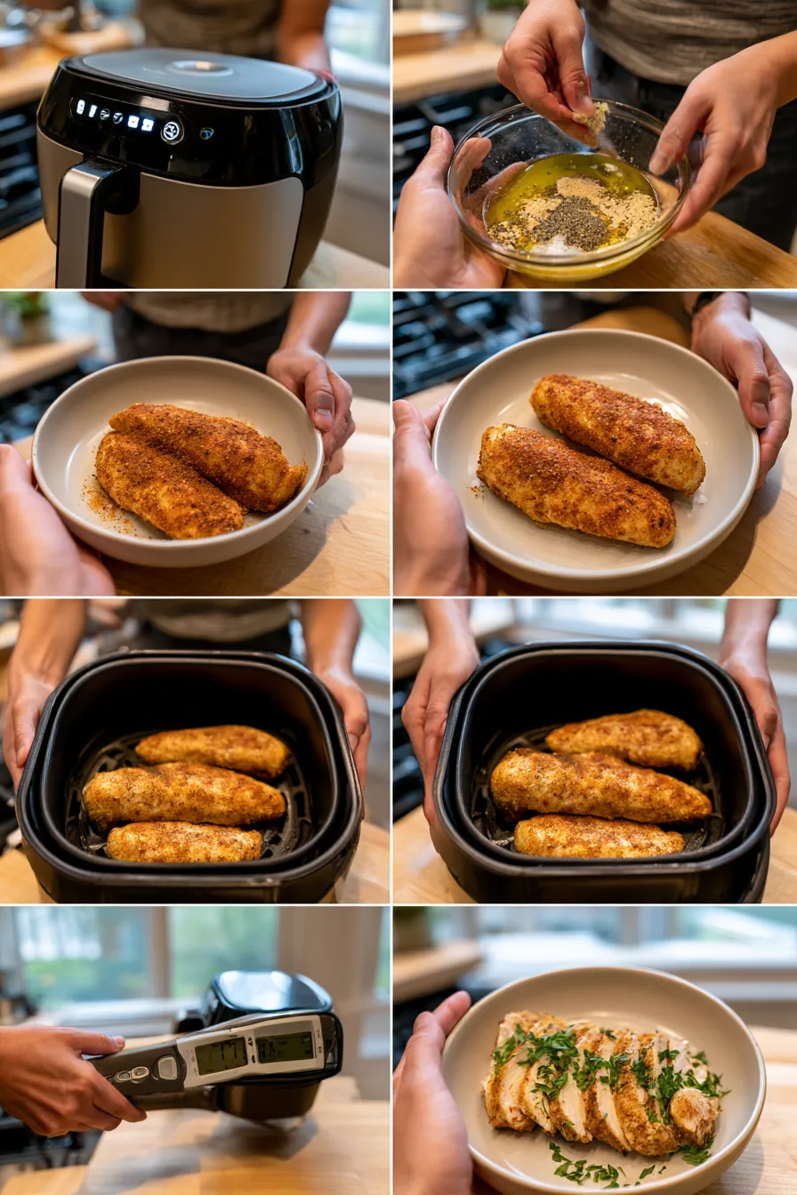 Juicy Air Fryer Chicken Breast