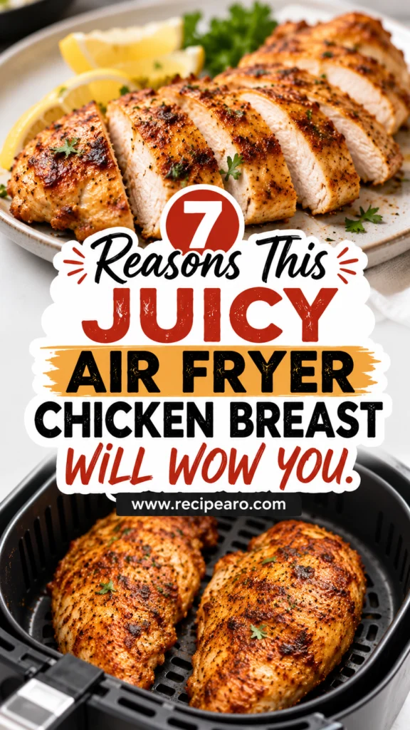 Juicy Air Fryer Chicken Breast Recipe
