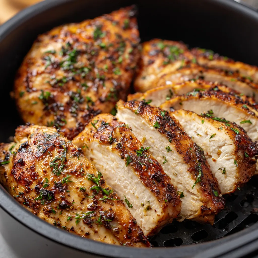 Juicy Air Fryer Chicken Breast Recipe