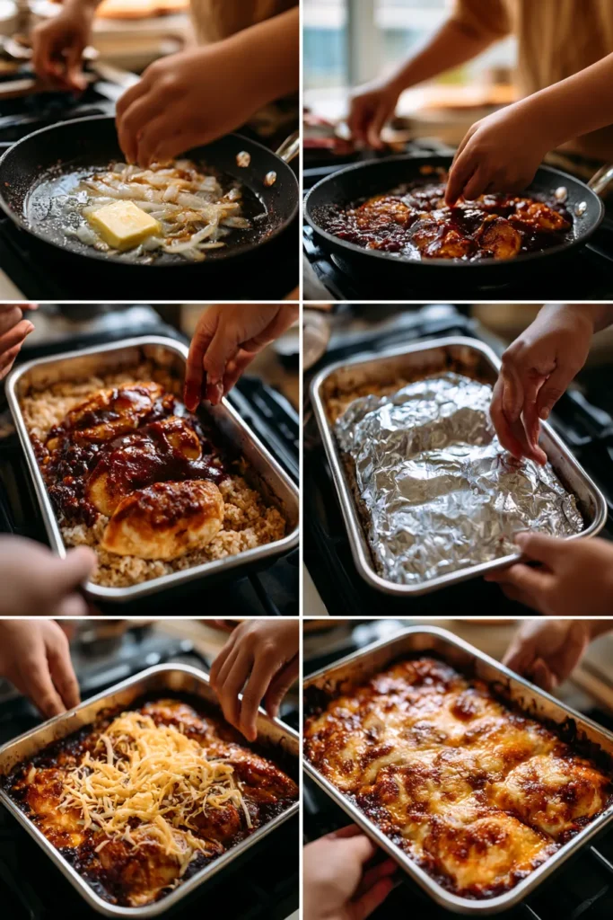 Juicy Cheesy BBQ Mississippi Mud Chicken