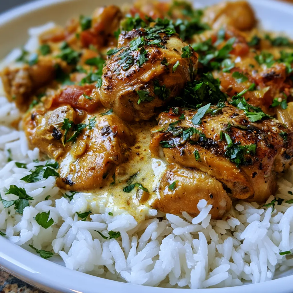 Kuku Paka Chicken in Coconut Milk