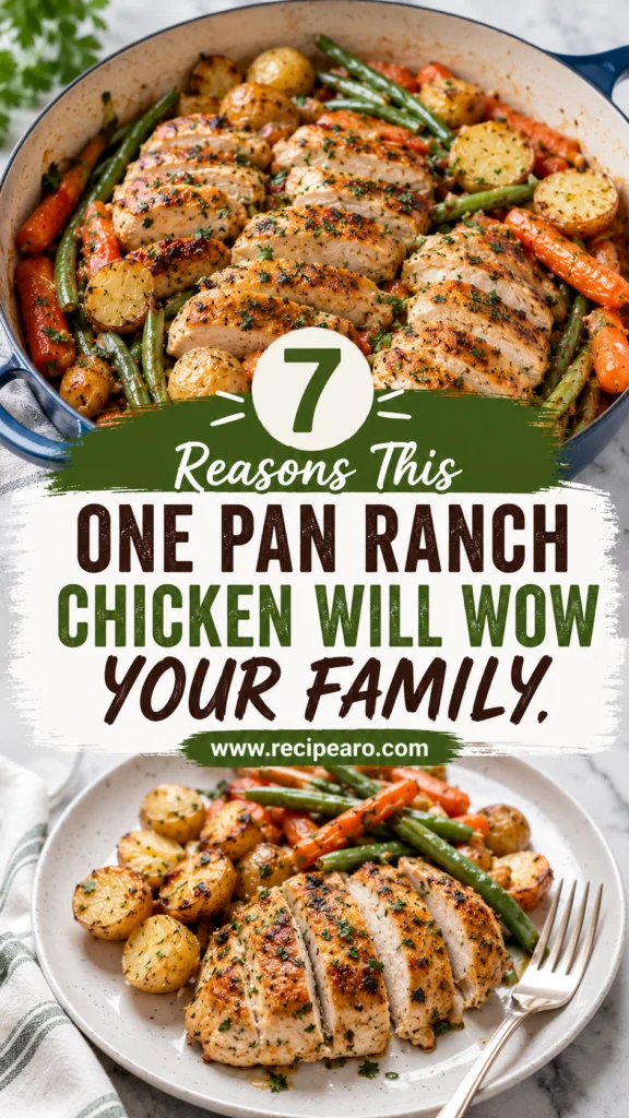 One Pan Ranch Chicken and Potatoes