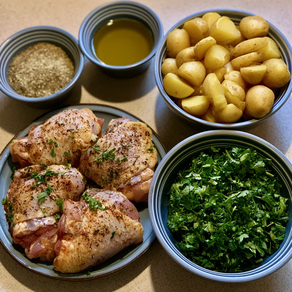One Pan Ranch Chicken and Potatoes