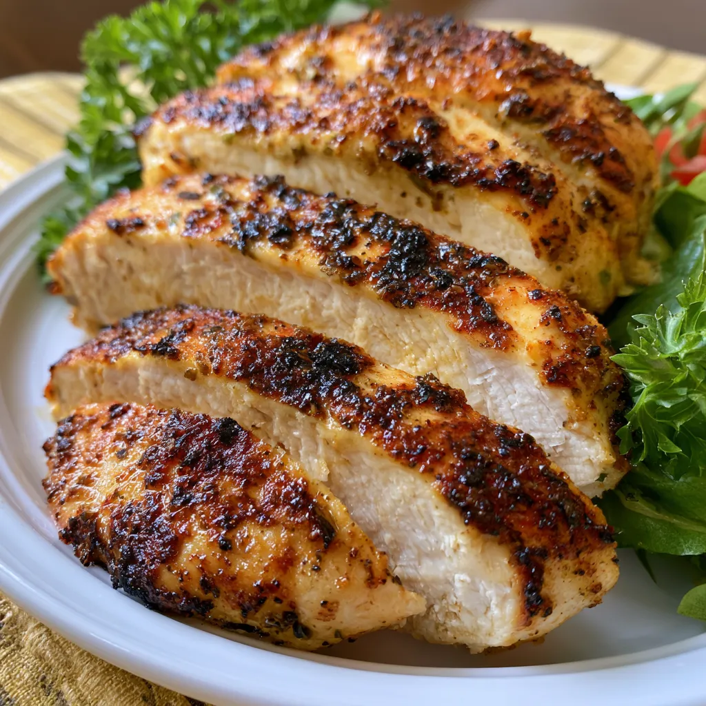 Perfect Air Fryer Grilled Chicken