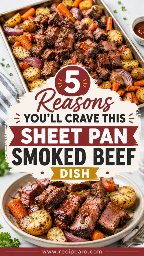 Sheet Pan Smoked Beef and Potatoes